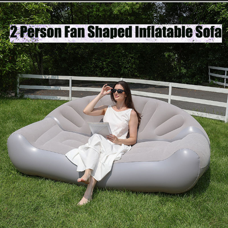 Fan Shaped Inflatable Sofa 2 P - Bed Outdoor Camping recension och pris