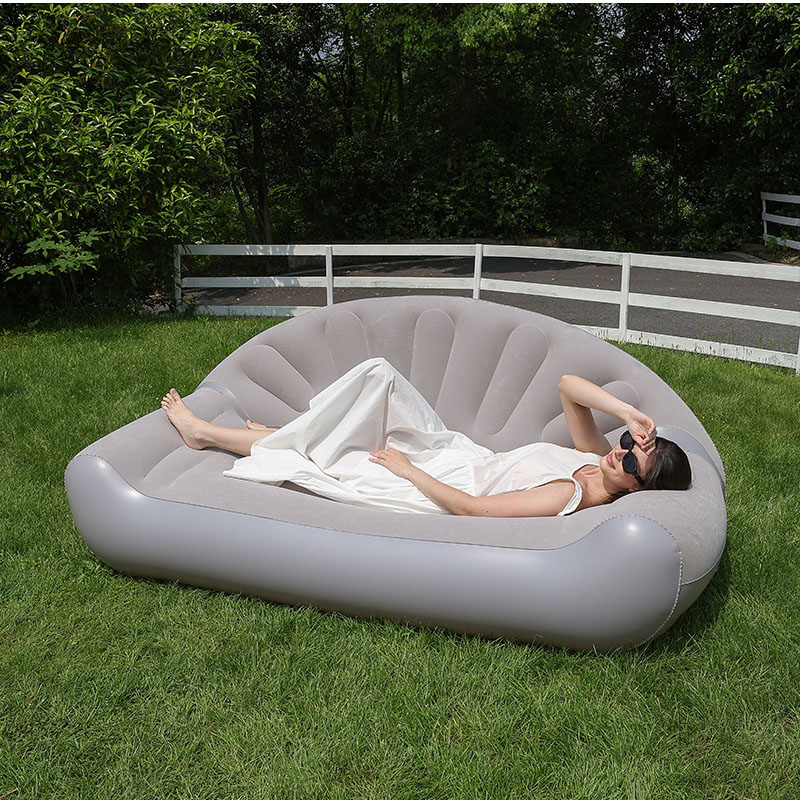 Fan Shaped Inflatable Sofa 2 P - Bed Outdoor Camping recension och pris