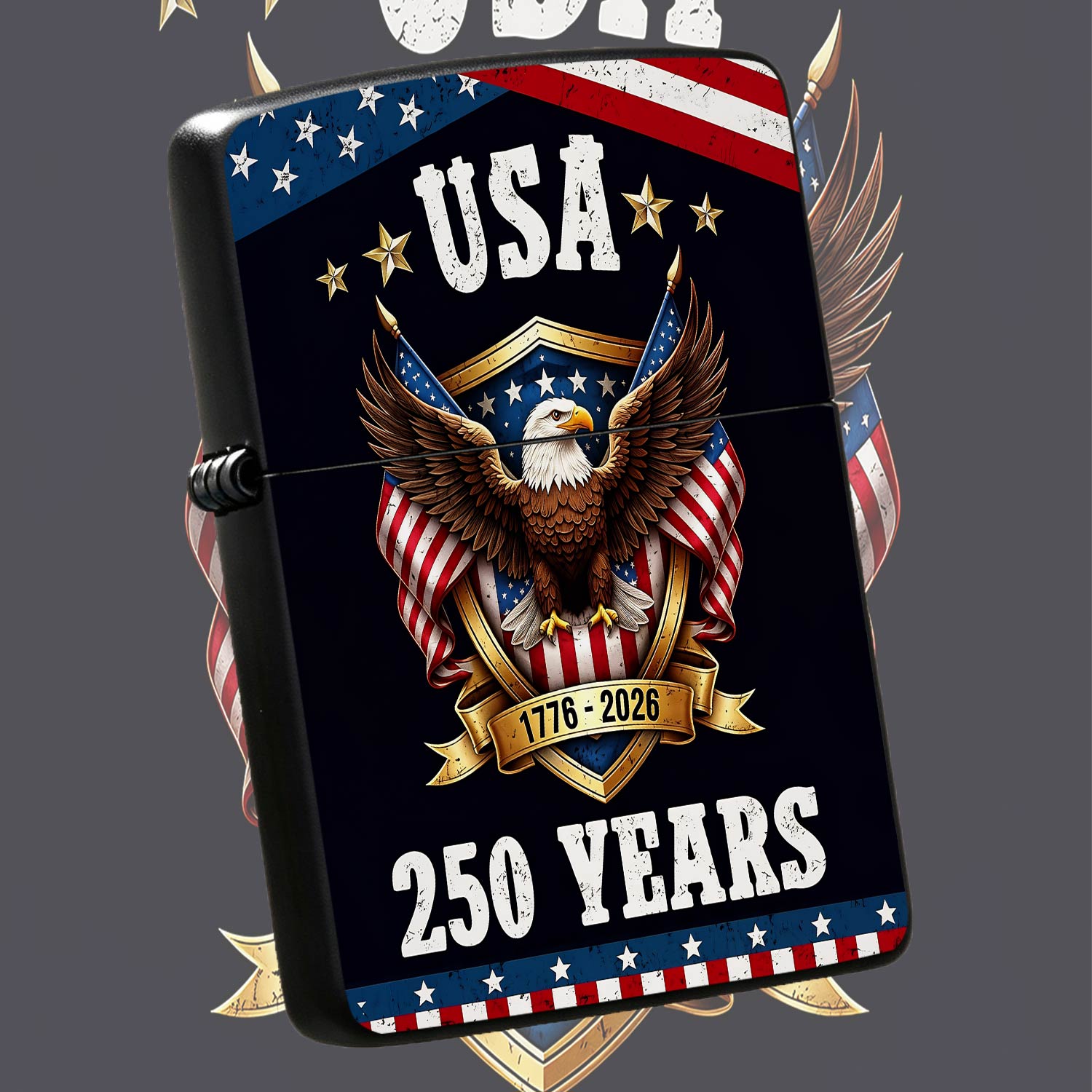 Patriotic Usa 250Th Anniversar - Outdoor Camping Usa recension och pris