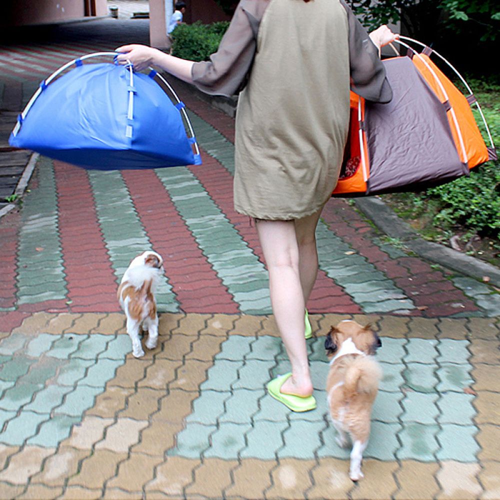 Portable Dog Tent House Outdoo - Outdoor Camping Dog Bed recension och pris