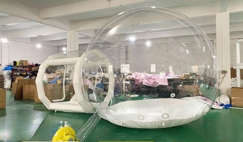 Inflatable bubble house waterp - Outdoor Camping Exhibition recension och pris