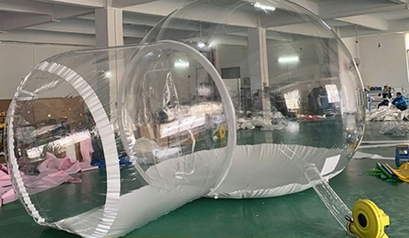 Inflatable bubble house waterp - Outdoor Camping Exhibition recension och pris